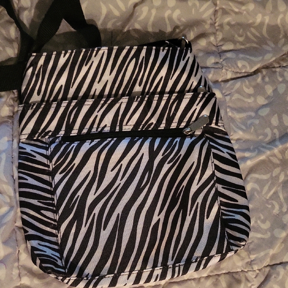 Zebra Print Bags (Cross Body, Back Pack)